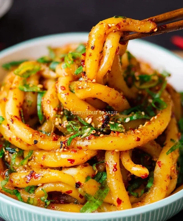 Spicy Potato Noodles