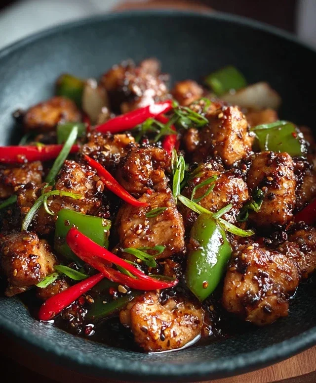 Easy Black Pepper Chicken