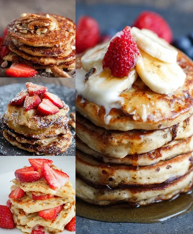 PART 1 – Healthy Breakfast – 6 easy-to-make healthy and delicious PANCAKE RECIPES