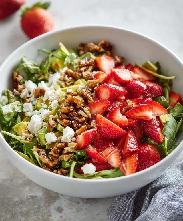 Strawberry Crunch Salad