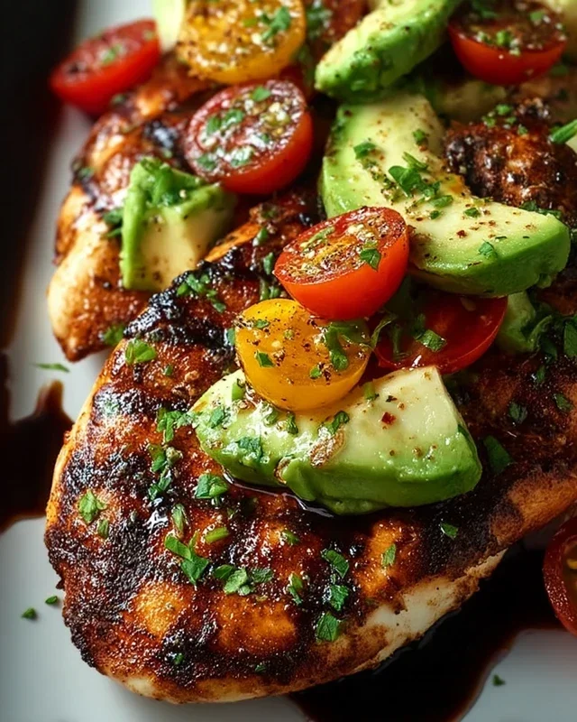 Grilled California Avocado Chicken Recipe