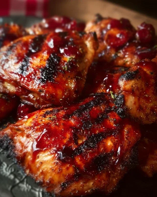 Cherry Dr. Pepper Grilled Chicken