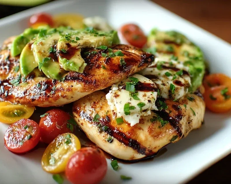Grilled California Avocado Chicken Recipe