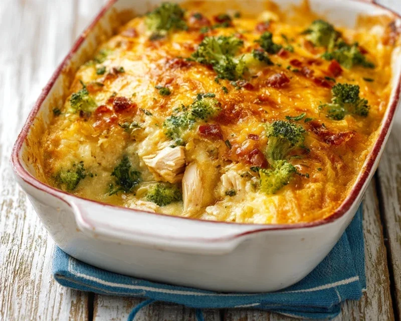 Easy Low Carb Chicken Casserole