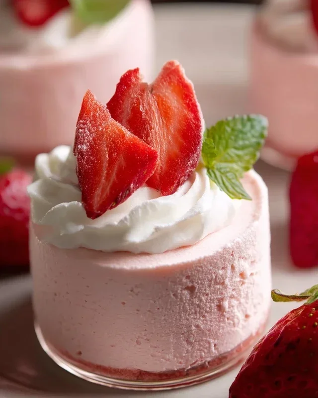 Strawberry Mousse