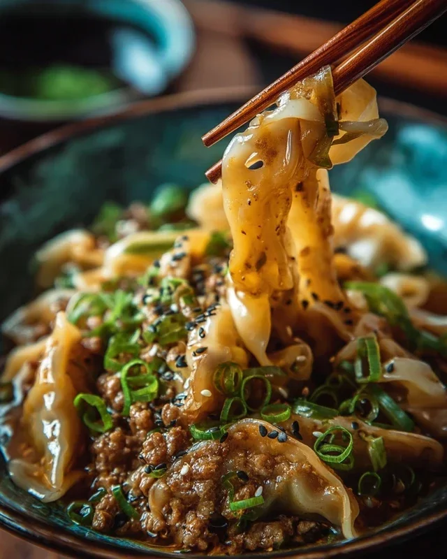 Potsticker Noodle Bowl