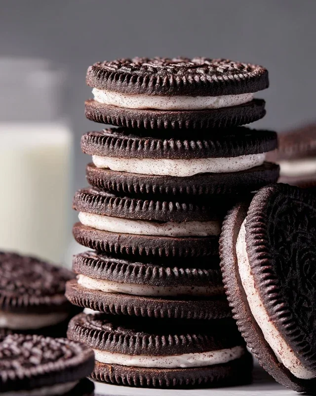 Homemade Oreo Cookies