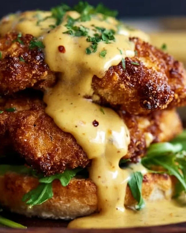 Pretzel Chicken with Mustard-Cheddar Sauce: An Amazing Ultimate Recipe