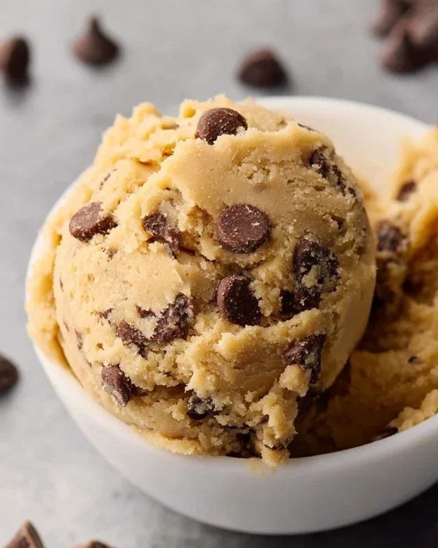 Edible Chocolate Chip Cookie Dough Recipe