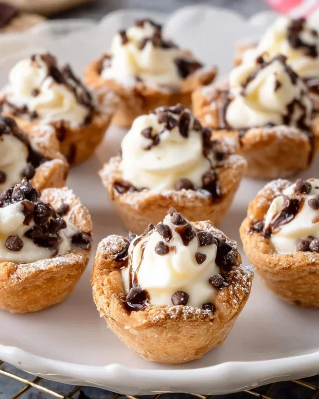 Mini Cannoli Cups