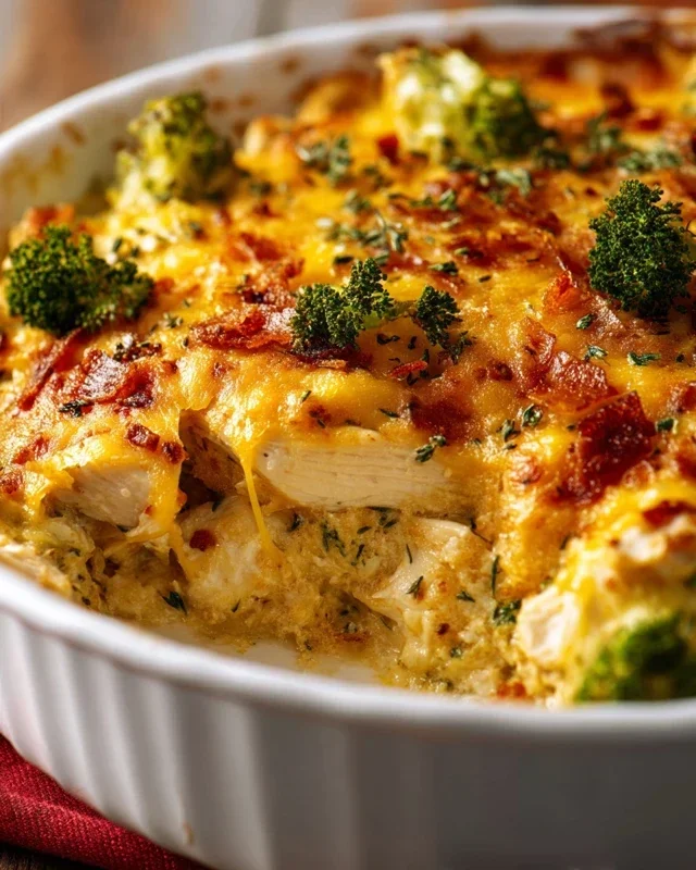Easy Low Carb Chicken Casserole