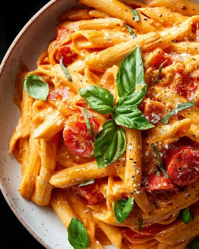 Easy One Pot Creamy Tomato Pasta