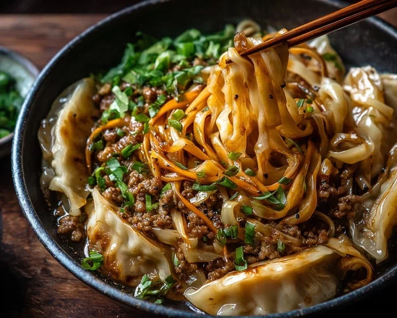 Potsticker Noodle Bowl