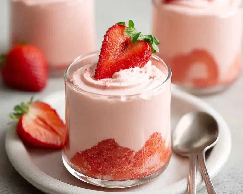 Strawberry Mousse