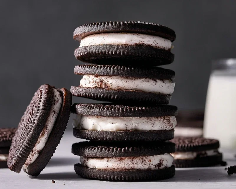Homemade Oreo Cookies