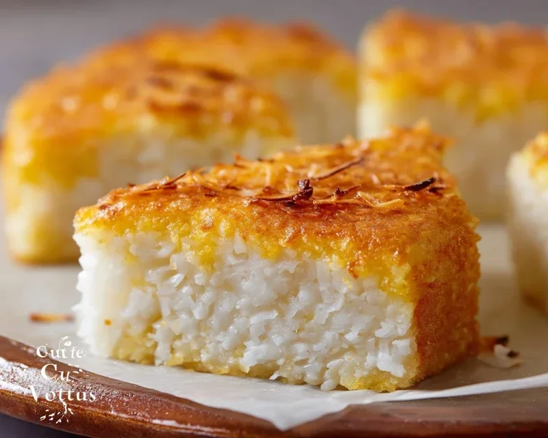 Sticky Coconut Cake