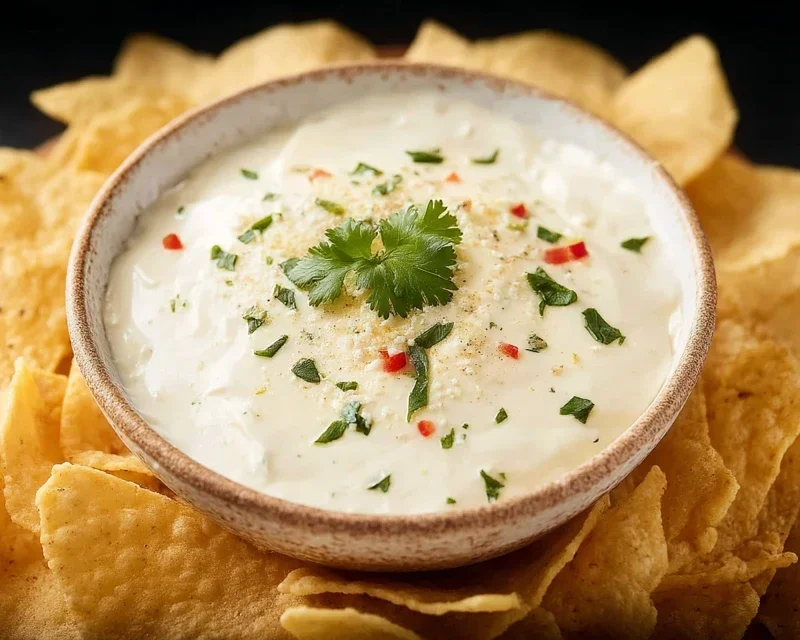 Best Mexican White Cheese Dip