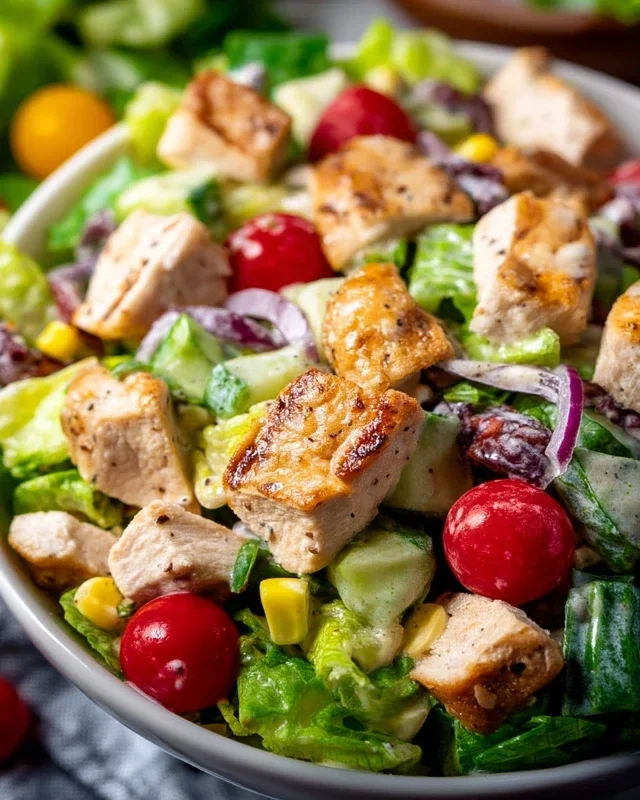 Healthy Ranch Chicken Salad