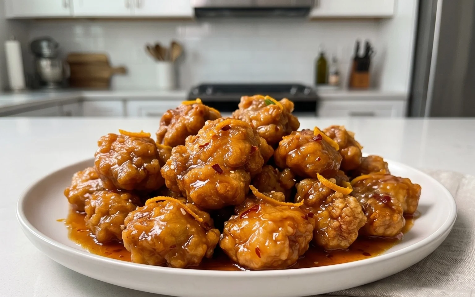Crispy Chinese Honey Garlic Chicken (30 Minutes)