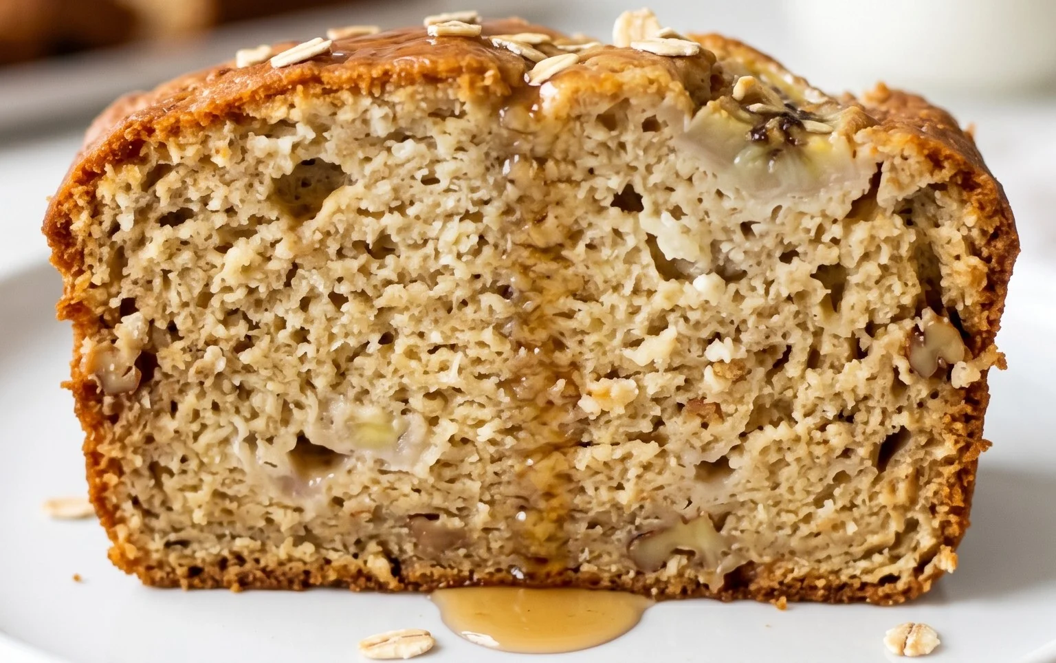 Cottage Cheese Banana Bread