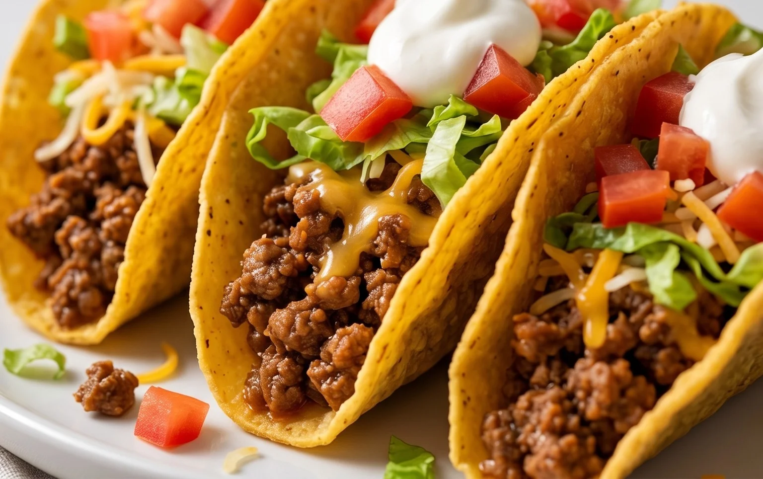 Crispy Ground Beef Tacos
