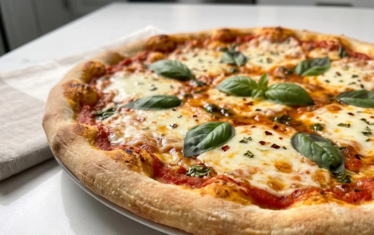 An excellent No Yeast Pizza Dough - quick easy homemade pizza!