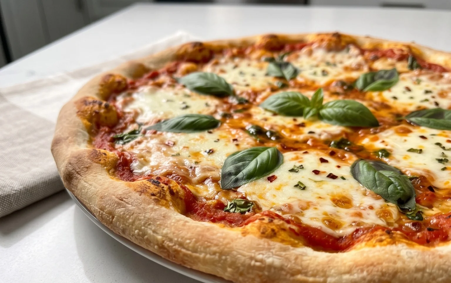 An excellent No Yeast Pizza Dough - quick easy homemade pizza!