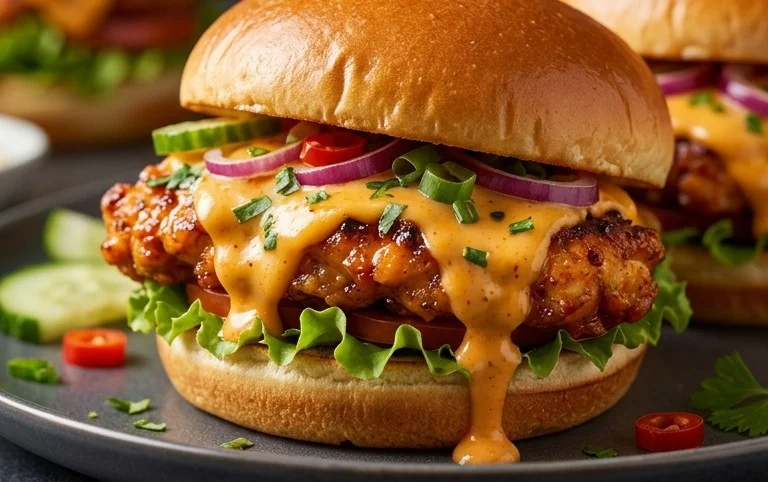 Cheesy Dynamite Chicken Buns