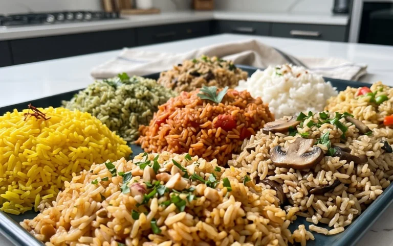 8 Flavored Rice Recipes