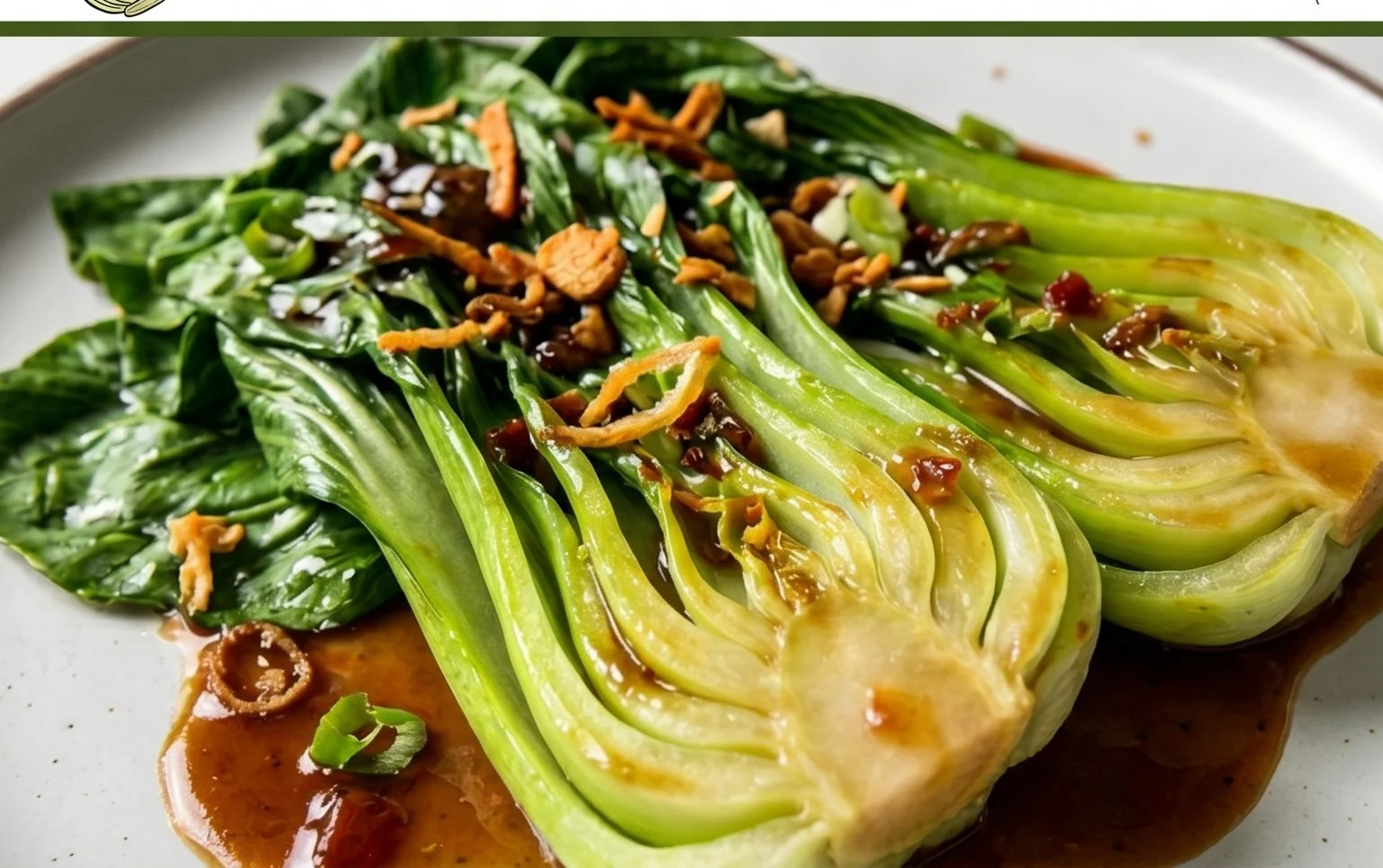 Bok Choy with Oyster Sauce