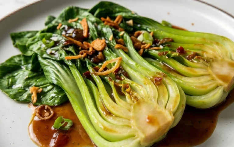 Bok Choy with Oyster Sauce