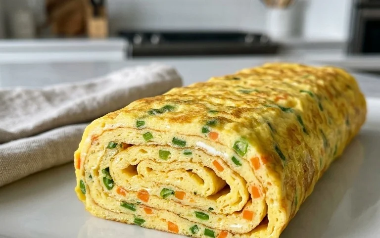 Gyeran Mari (Korean Rolled Omelette)