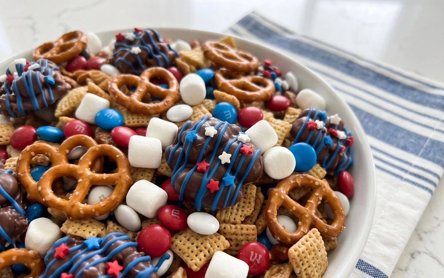 4th of July Snack Mix