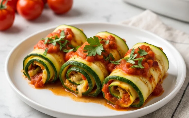 Vegan Zucchini Rollatini
