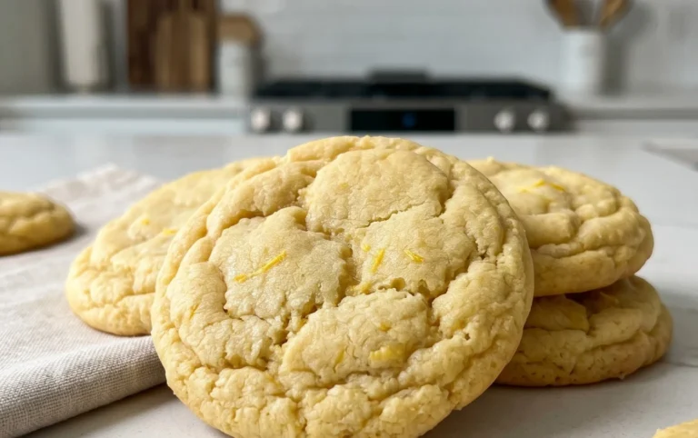 Soft & Chewy Lemon Cookies