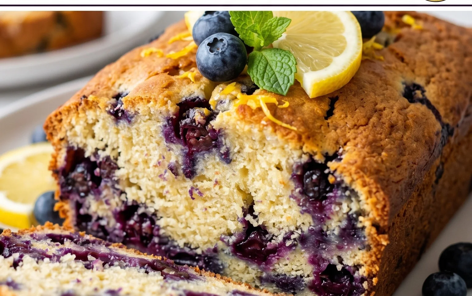 Blueberry and Lemon Loaf
