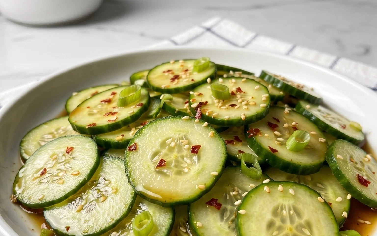 Spicy Asian Cucumber Salad
