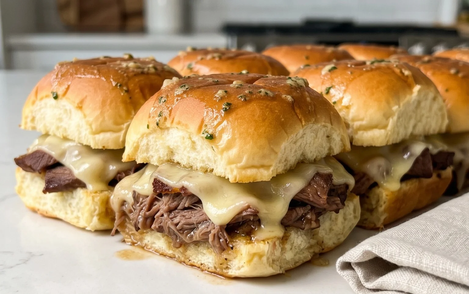 French Dip Squares