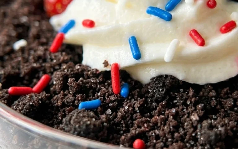 Red, White and Blue Dirt Cups