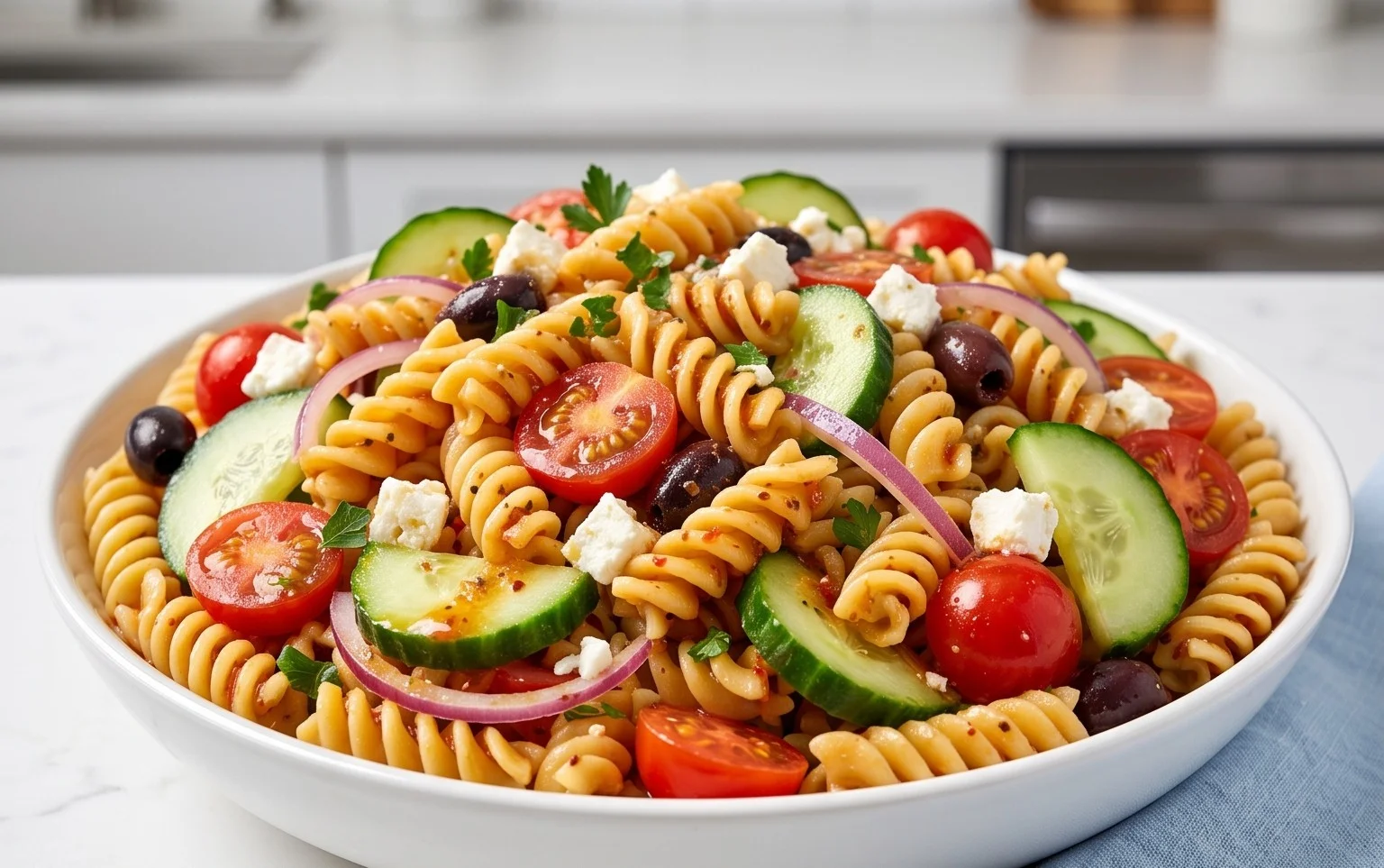 French Dressing Pasta Salad