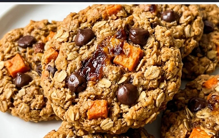 Sweet Potato Oatmeal Cookies