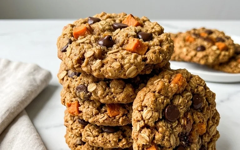 Sweet Potato Oatmeal Cookies