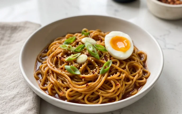 Easy Saucy Ramen Noodles