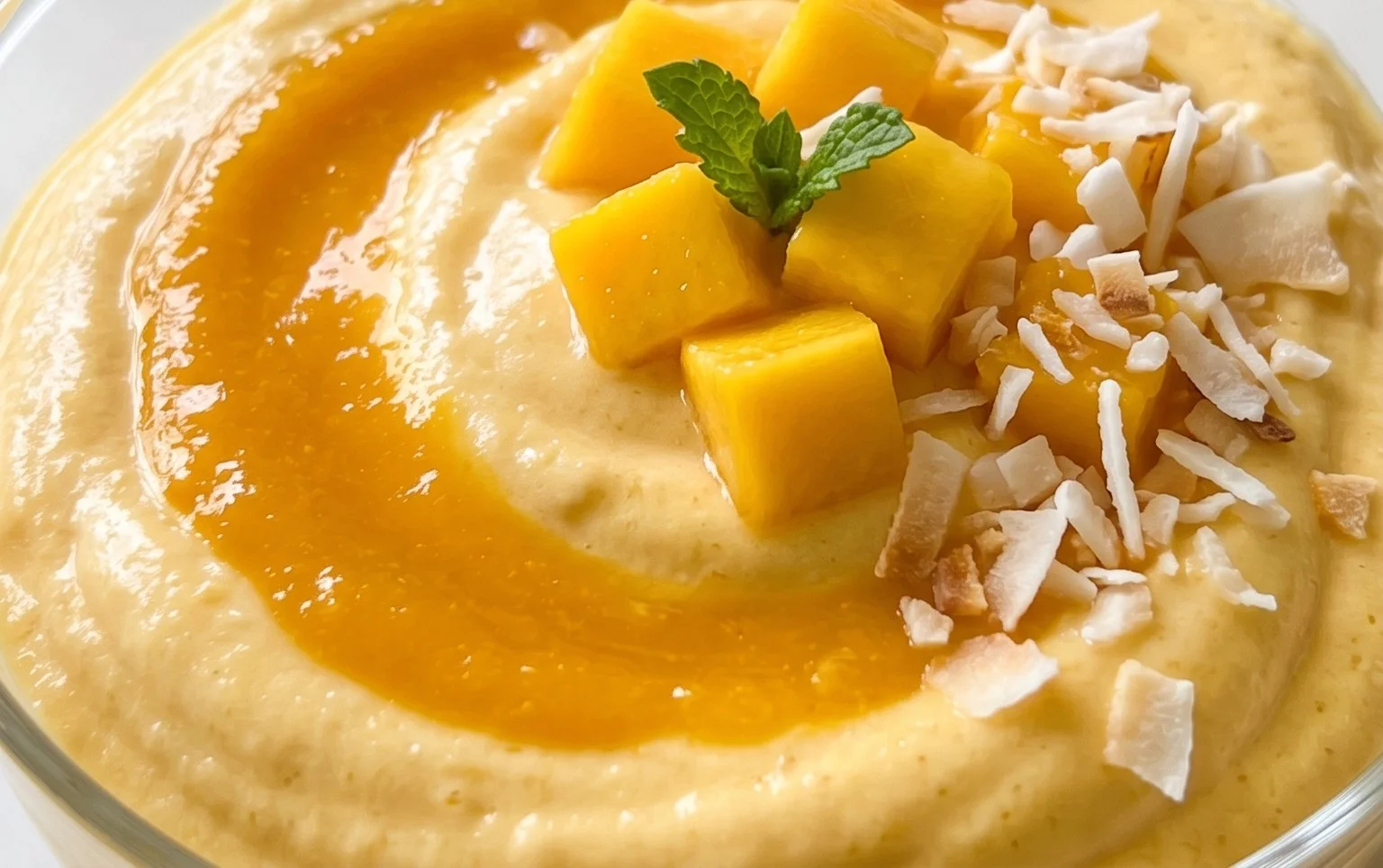 Vegan Mango Mousse