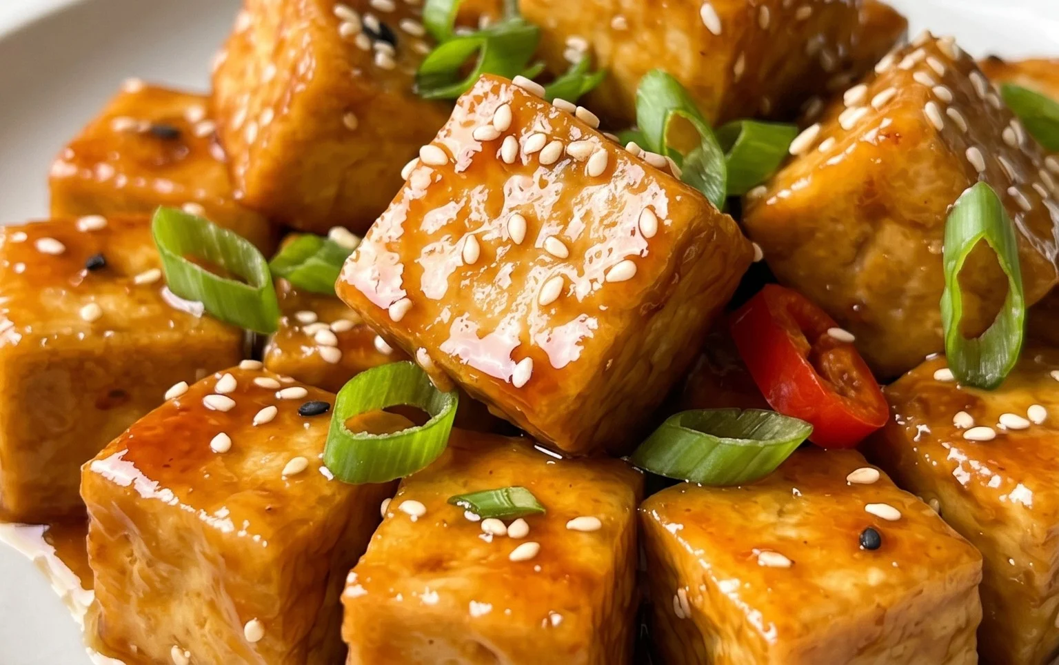Honey Garlic Tofu