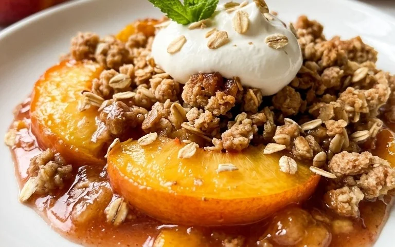 Peach Crisp