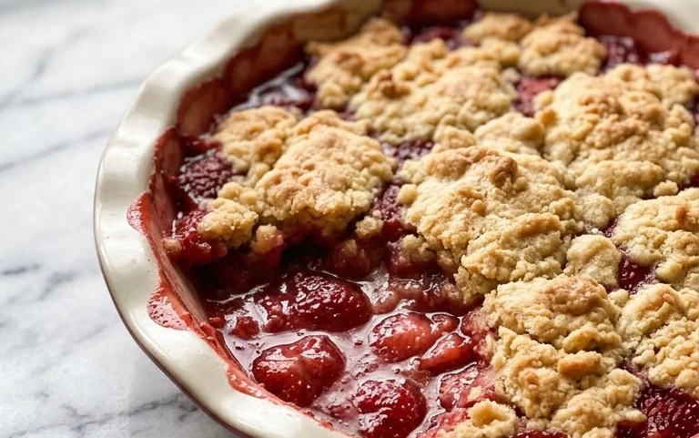 Strawberry Cobbler