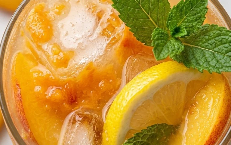 Refreshing Peach Lemonade