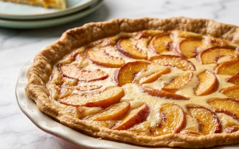 Peaches and Cream Pie