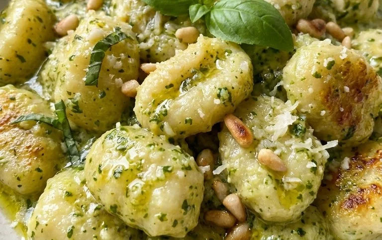 Creamy Pesto Gnocchi